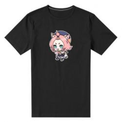 Мужская футболка премиум Genshin Impact chibi Diona - PrintSalon