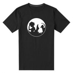 Мужская футболка премиум Гун и Киллуа Инь Янь - PrintSalon