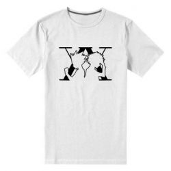 Чоловіча преміум футболка Hunter X Hunter Line Art - PrintSalon