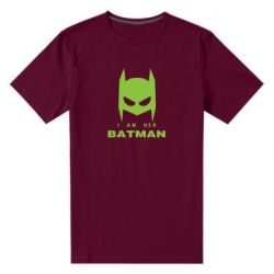 Мужская футболка премиум I Am Her Batman - PrintSalon