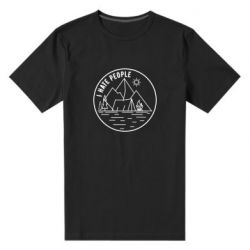 Мужская футболка премиум I hate people - camper - PrintSalon