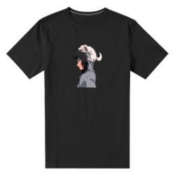 Чоловіча преміум футболка Инузука Кіба та Акамару - PrintSalon