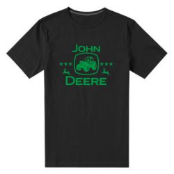 Мужская футболка премиум John Deere and tractor fanArt - PrintSalon