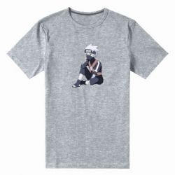Мужская футболка премиум Kakashi Genin