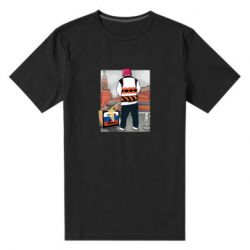 Мужская футболка премиум Калуш и рашка - PrintSalon
