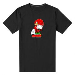 Мужская футболка премиум Knuckles the Echidna - PrintSalon
