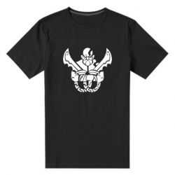 Мужская футболка премиум Kratos silhouette - PrintSalon