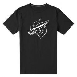 Мужская футболка премиум Kurama line art - PrintSalon