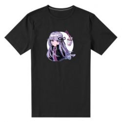 Мужская футболка премиум Kyoko Kirigiri glitch art - PrintSalon