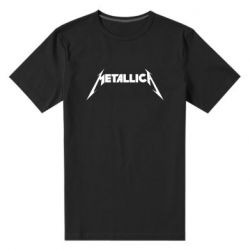 Мужская футболка премиум Logo Metallica - PrintSalon