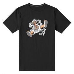 Мужская футболка премиум Луффи пробуждение - PrintSalon