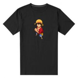 Мужская футболка премиум Манки Д. Луффи - PrintSalon