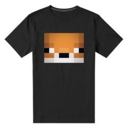 Мужская футболка премиум Minecraft Minimalist - PrintSalon