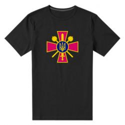 Мужская стрейчевая футболка Министерство обороны Украины - PrintSalon