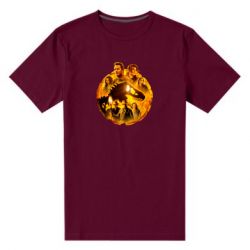 Мужская футболка премиум Мир Юрского Периода Доминион - PrintSalon