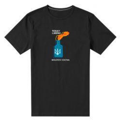 Чоловіча стрейчева футболка Molotov cocktail - PrintSalon