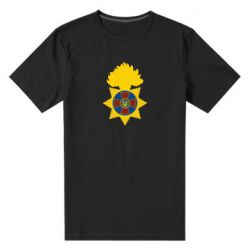 Мужская стрейчевая футболка НГУ - PrintSalon