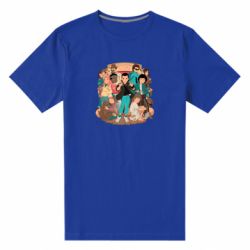 Мужская футболка премиум Очень странные дела арт - PrintSalon