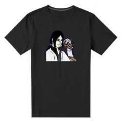 Чоловіча преміум футболка Orochimaru with a snake - PrintSalon