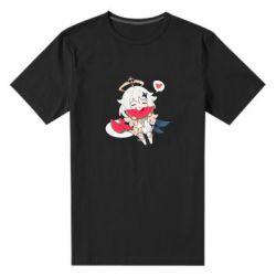 Чоловіча преміум футболка Паймон з кавуном - PrintSalon