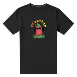 Мужская футболка премиум Перец Эдисон и доллары - PrintSalon