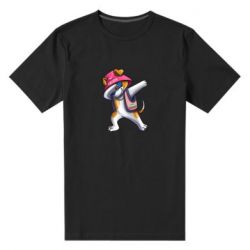 Мужская футболка премиум Пес Патрон фанат Калуша - PrintSalon