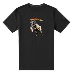 Мужская футболка премиум Пивозавр - PrintSalon