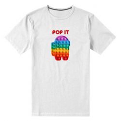 Чоловіча преміум футболка Pop It Among Us - PrintSalon