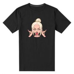 Мужская футболка премиум Punk Girl - PrintSalon