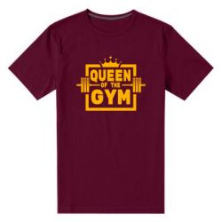 Мужская футболка премиум Queen Of The Gym - PrintSalon