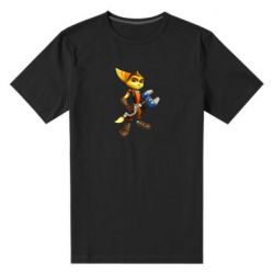 Чоловіча преміум футболка Ratchet & Clank game - PrintSalon