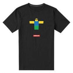 Мужская футболка премиум Roblox Not Noob - PrintSalon