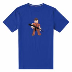 Мужская футболка премиум Roblox Prisoner - PrintSalon