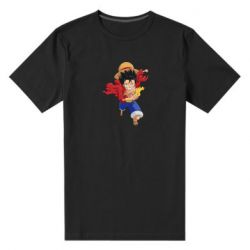 Мужская футболка премиум Running Monkey D. Luffy - PrintSalon