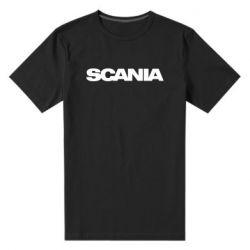 Мужская футболка премиум Scania truck - PrintSalon