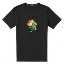 Мужская футболка премиум Shikamaru Psyduck - PrintSalon