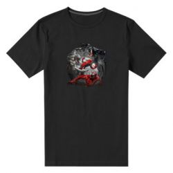 Чоловіча преміум футболка Сімбіоти і людина павук - PrintSalon