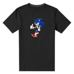 Чоловіча преміум футболка Sonic art - PrintSalon