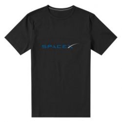Мужская футболка премиум SpaceX - PrintSalon