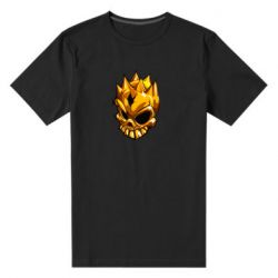 Мужская футболка премиум Standoff - Gold Skull - PrintSalon