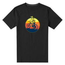 Мужская футболка премиум Сyclist - PrintSalon