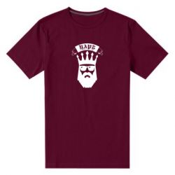 Мужская футболка премиум The Bearded Tsar - PrintSalon