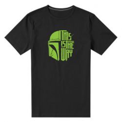 Чоловіча преміум футболка This Is The Way - PrintSalon