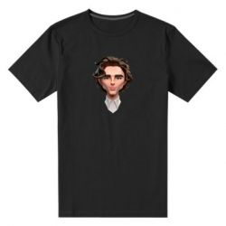 Мужская футболка премиум Timothée Chalamet - PrintSalon