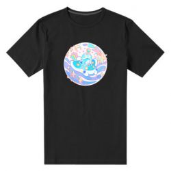 Мужская футболка премиум Ultra cute shark - PrintSalon