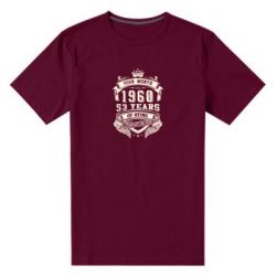 Мужская футболка премиум Ваш месяц, год рождения (на английском) - PrintSalon