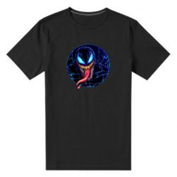 Чоловіча преміум футболка Venom black and blue style - PrintSalon