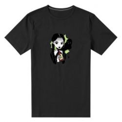 Чоловіча преміум футболка Венздей з отрутою - PrintSalon