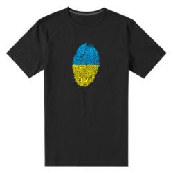 Мужская футболка премиум Відбиток Українця - PrintSalon