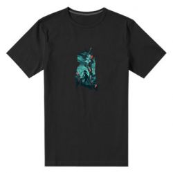 Мужская футболка премиум Xiao silhouette - PrintSalon